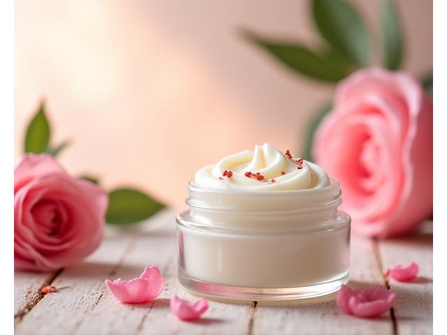 Crema facial hidratante de rosas para todo tipo de piel